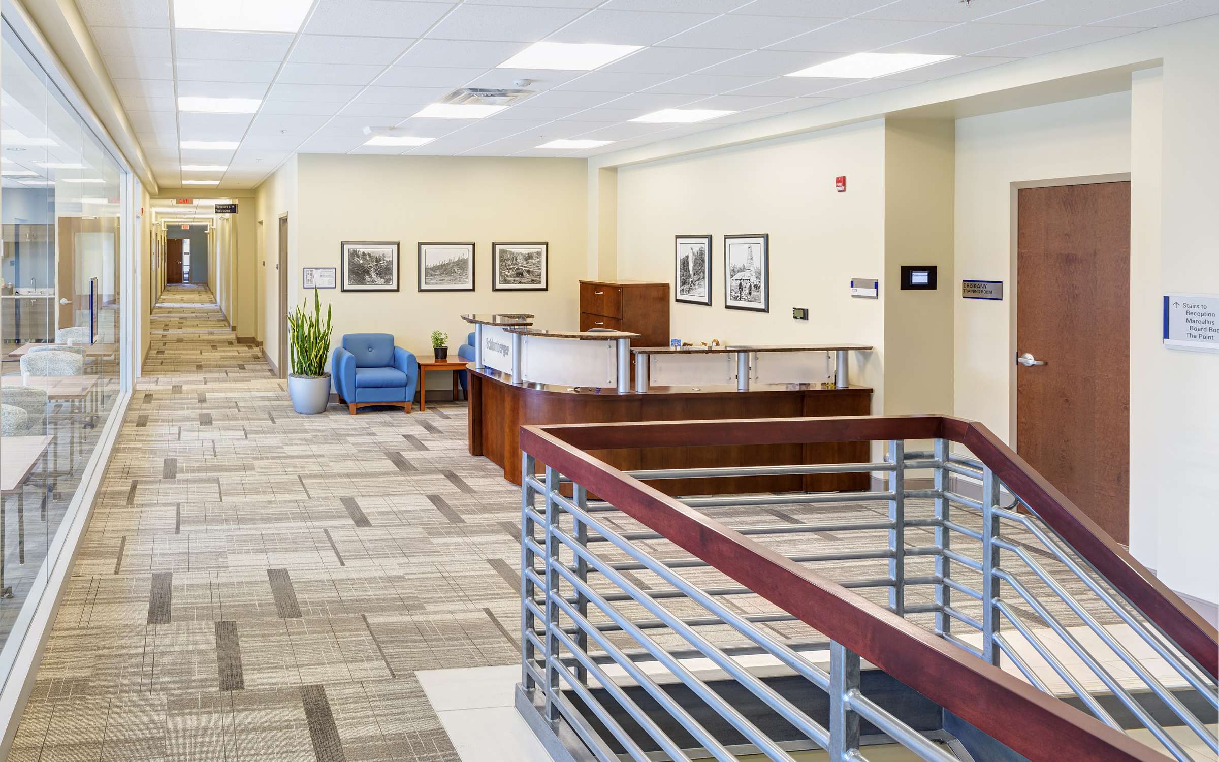 Upper Lobby near Break Room